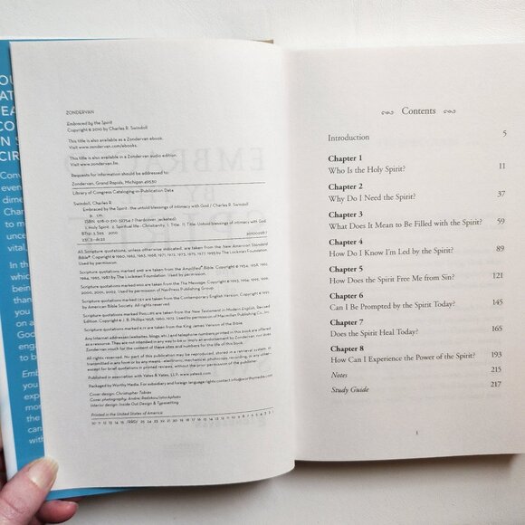 Embraced by the Spirit: The Untold Blessings of Intimacy with God by C Swindol - Picture 4 of 8